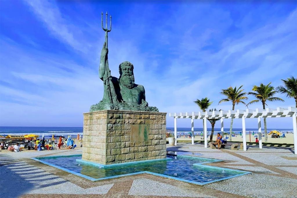 Praia Grande -Ocian Rio D'Ouro Ape 70Mt Do Mar Kültér fotó